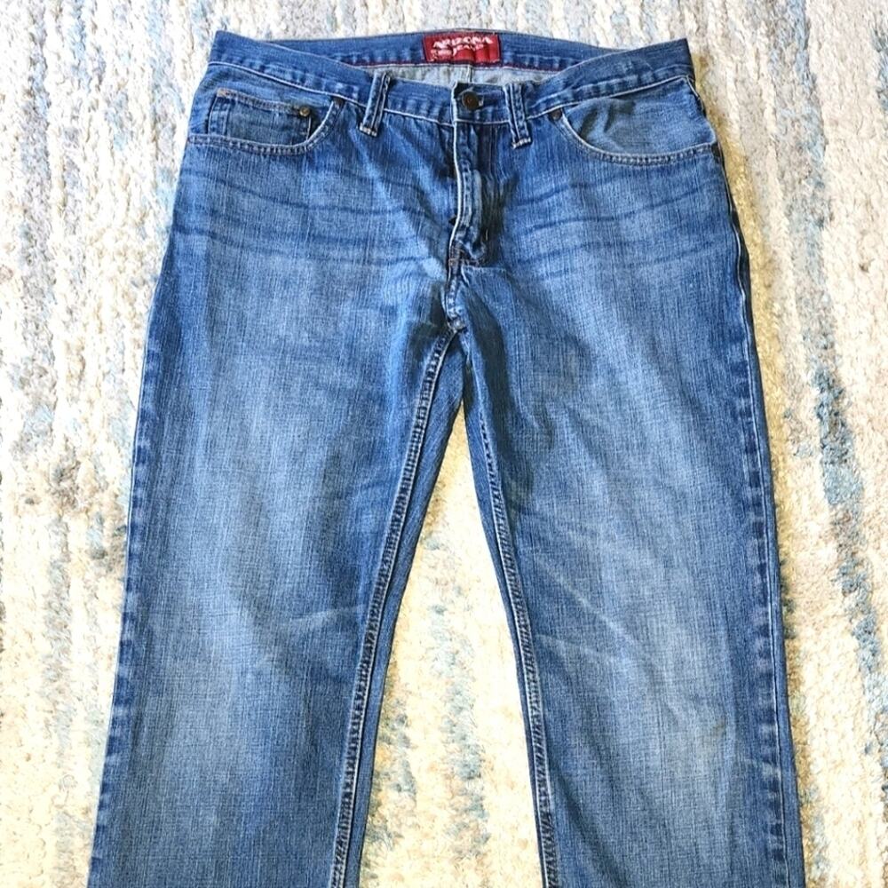Arizona Jeans Men's Blue Jeans sz 34 EUC